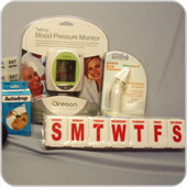 Medial items for visually impaired